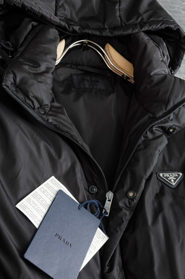 PRDA Hooded Jacket with Logo Patch - Black