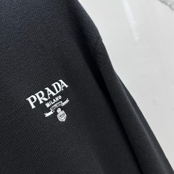 cc0c9b4e PRDA Crew Neck Jumper with Contrast Trim - Black