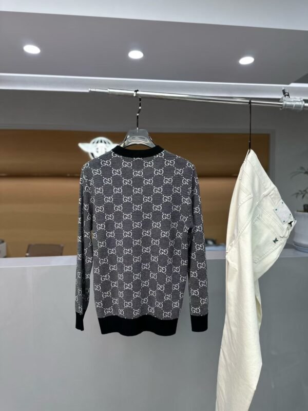 GCCI All-Over Monogram Crew Neck Jumper