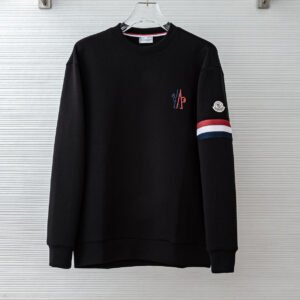 MNCLR Embroidered Logo Jumper - Black