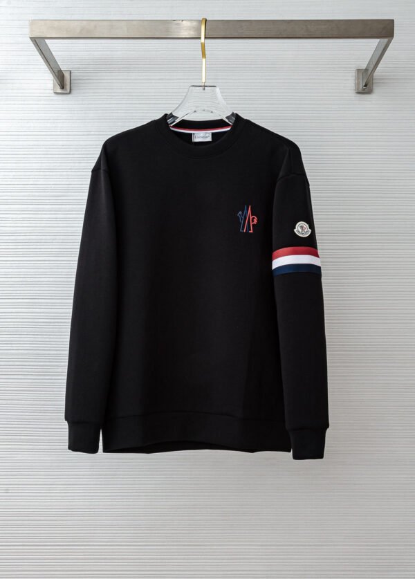 MNCLR Embroidered Logo Jumper - Black