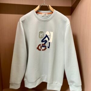 ce2f2e8e HRMS Graphic Appliqué Jumper – Mint Blue