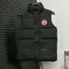 CG Puffer Gilet with Front Pockets - Black