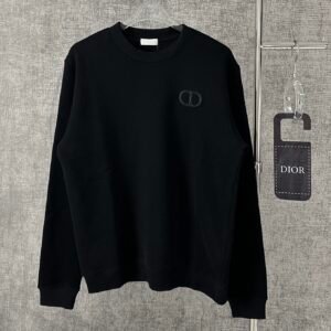 CD Crew Neck Jumper - Black