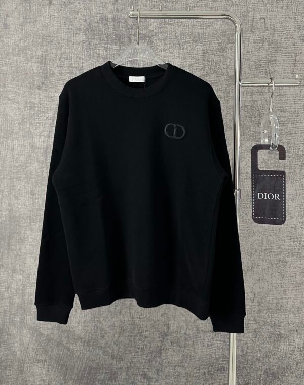 CD Crew Neck Jumper - Black