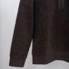 PRDA Button-Neck Jumper with Chest Pocket - Brown