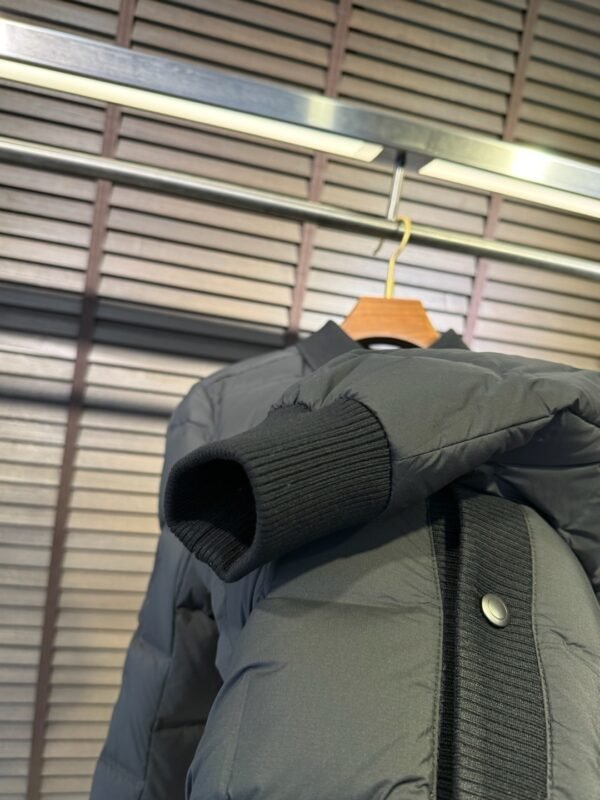 GCCI Quilted Padded Jacket - Black