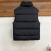 BRBY Puffer Gilet with check lining - Black