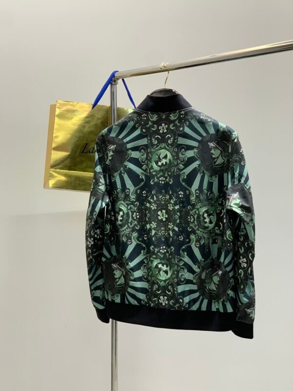DG Printed Zip Jacket - Green