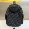 MNCLR Quilted Hooded Jacket - Black