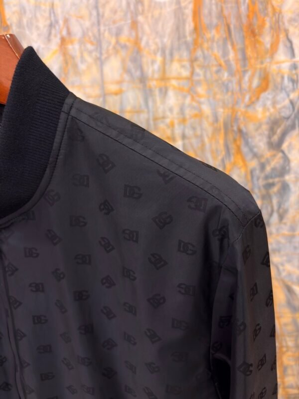 DG Subtle Monogram Zip Jacket - Black