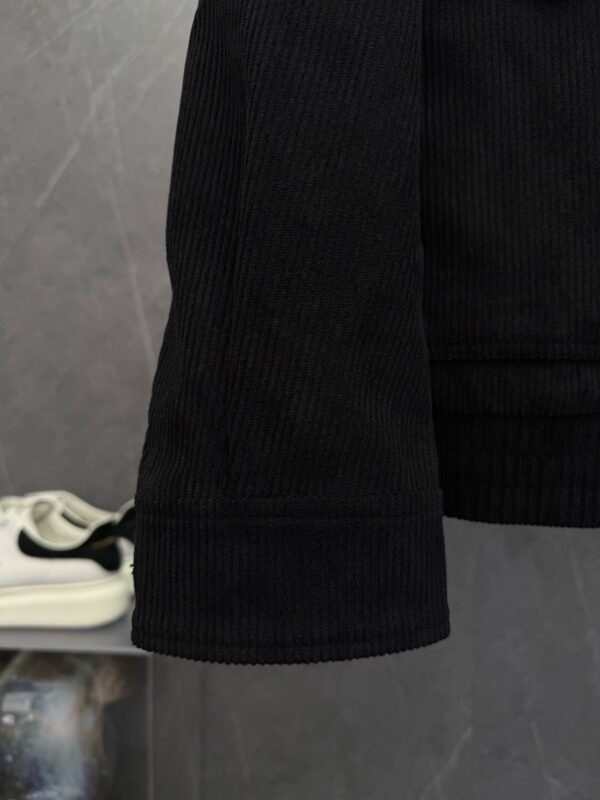 HRMS Collared Zip Jacket - Black