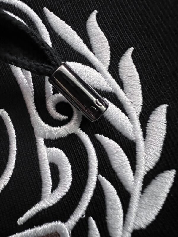 DG Embroidered Logo Hoodie - Black