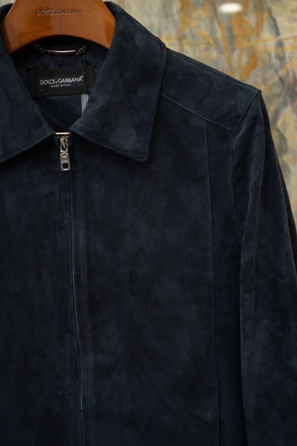 DG Collared Zip Jacket - Black