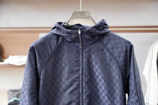 GCCI Hooded Zip Jacket - Navy