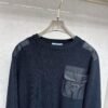 d681308a PRDA Crew Neck Jumper with Chest Pocket - Black