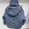 LVE Embossed Hooded Jacket