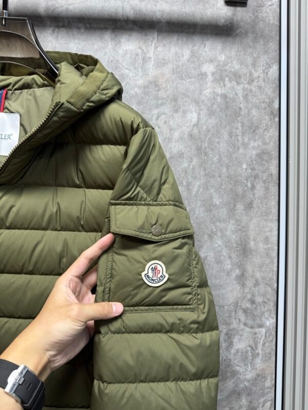 MNCLR Hooded Puffer Jacket - Green