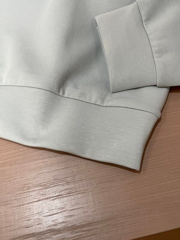 HRMS Graphic Appliqué Jumper – Mint Blue