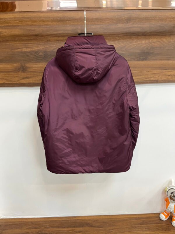 PRDA Hooded Zip-Up Jacket - Burgundy