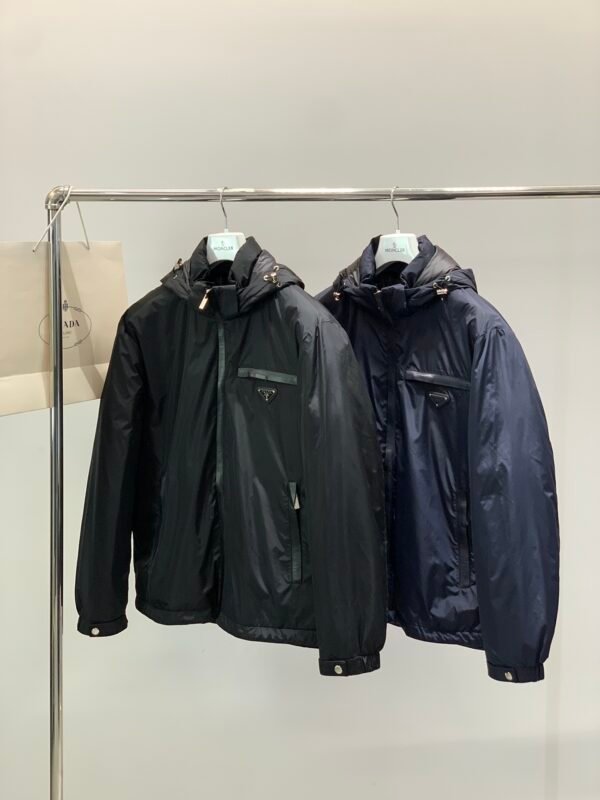 PRDA Hooded Zip-Up Jacket - Navy Blue