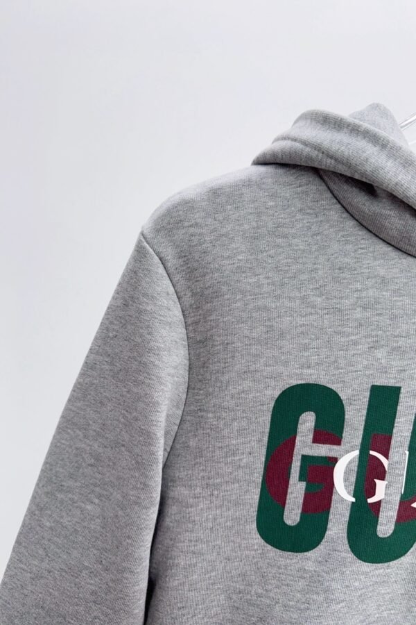 GCCI Printed Logo Hooded Jumper