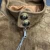 GCCI Monogram Zip Jacket - Camel Brown