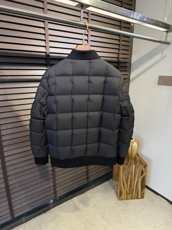 GCCI Quilted Padded Jacket - Black