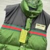 GCCI Padded Logo Gilet – Green
