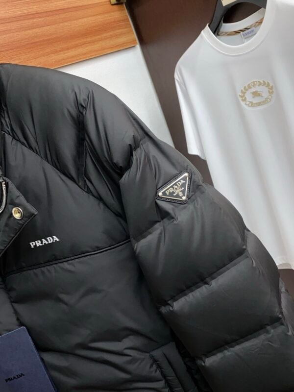 PRDA Quilted Puffer Jacket - Black