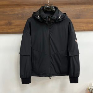 MNCLR Hooded Zip Jacket - Black