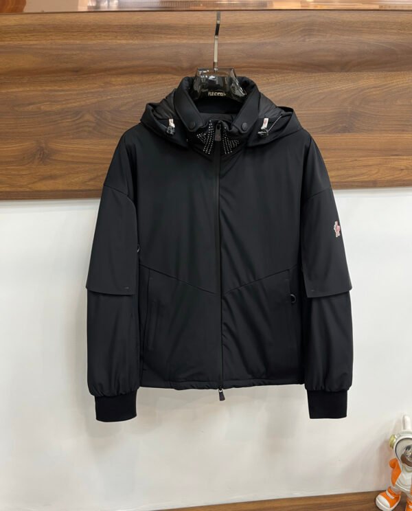 MNCLR Hooded Zip Jacket - Black