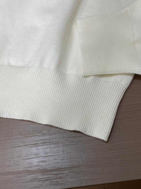 LWE Pocket Logo Crew Neck Jumper - White