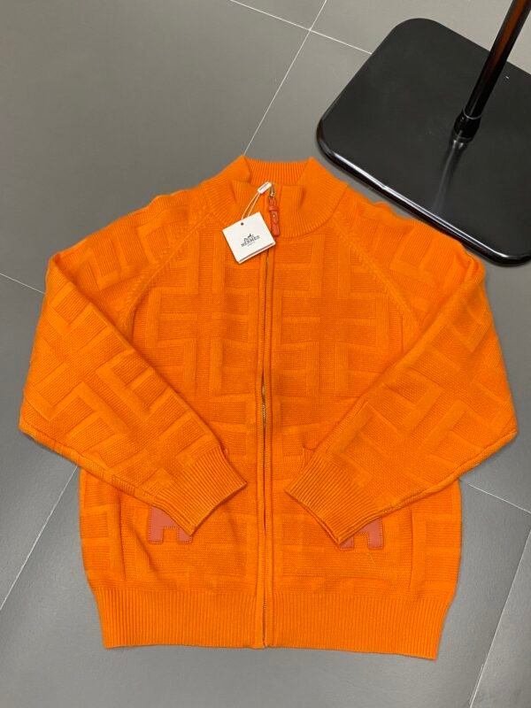 HRMS Zip-Up Knit Jacket