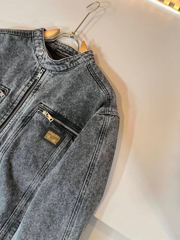 DG Washed Zip Jacket - Grey