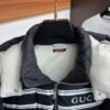 GCCI Hooded Puffer Jacket - Black