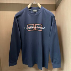 BLMN Embroidered Medal Logo Jumper - Blue