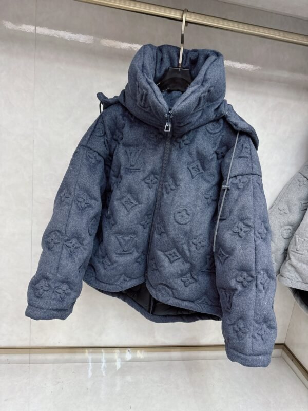 LVE Embossed Hooded Jacket