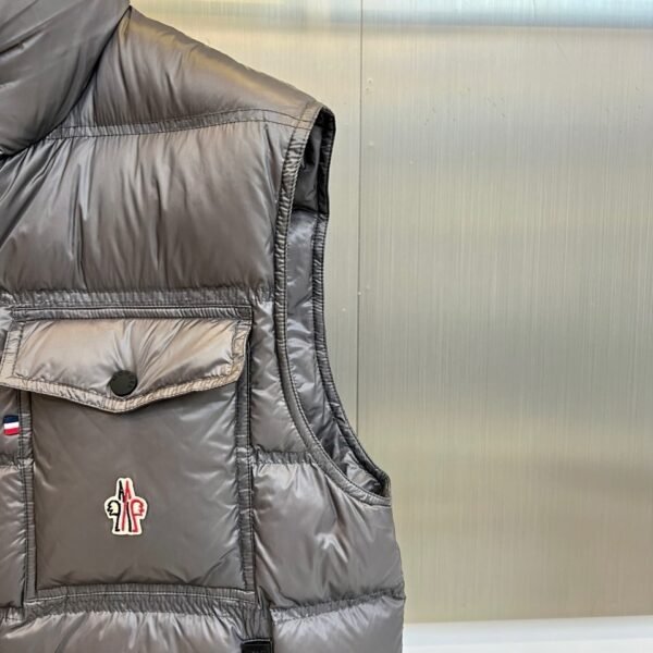 MNCLR Quilted Gilet - Grey