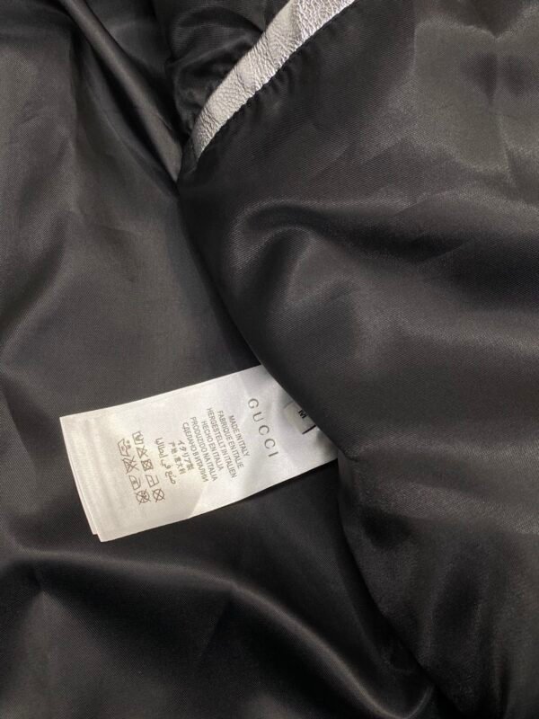 GCCI Metallic Silver Zip Jacket