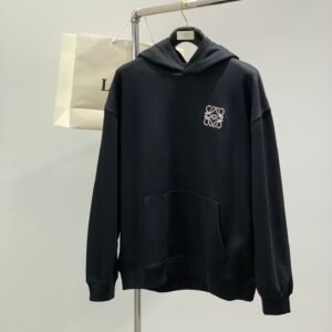 e097c8f6 LWE Minimal Embroidered Logo Hoodie - Black