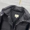 GCCI Hooded Padded Jacket - Black