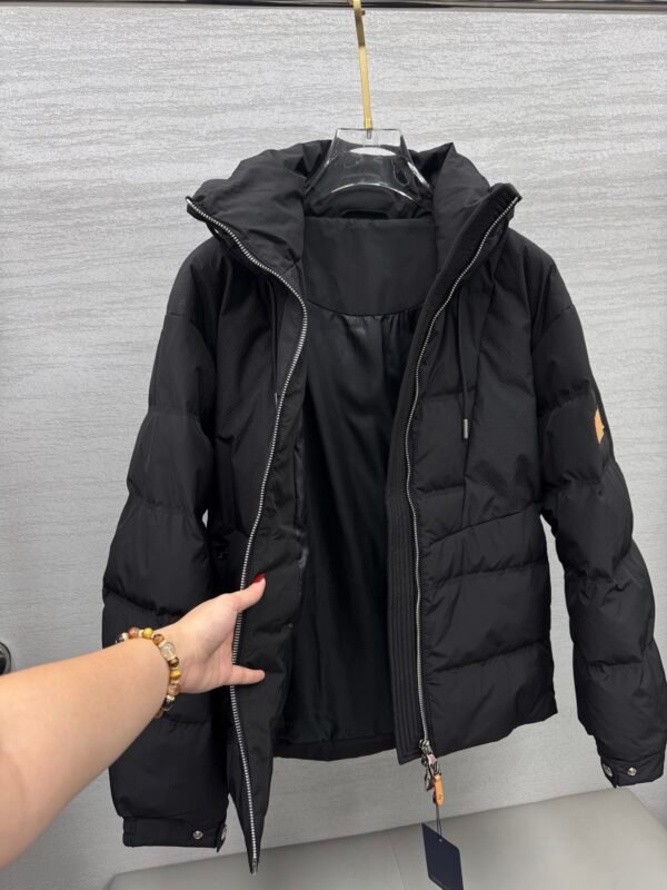 LVE Padded Hooded Coat – Black