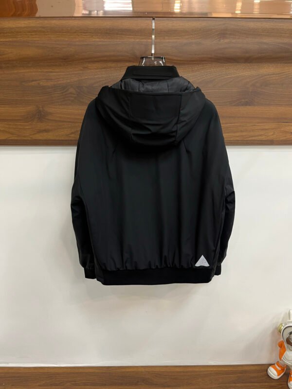 MNCLR Hooded Zip Jacket - Black