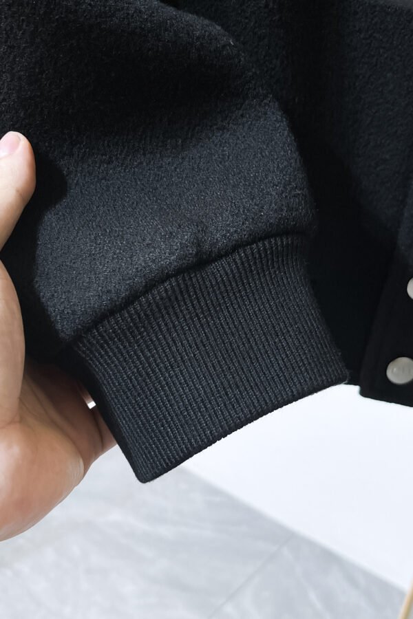 CD Varsity Jacket with Embroidered Chest Patch