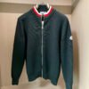 MNCLR Zip-Up Knit Jacket - Black