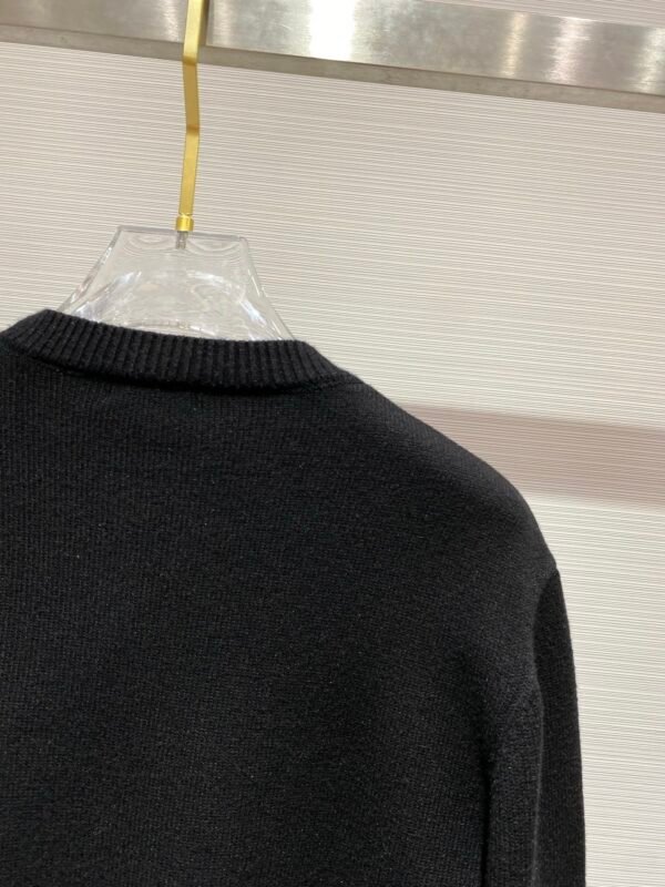 e6595003 CD Star Motif Crew Neck Jumper - Black