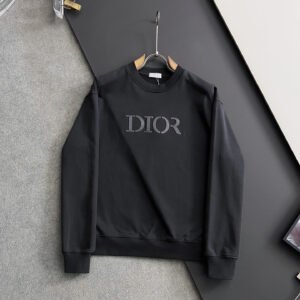 CD Crew Neck Jumper - Black