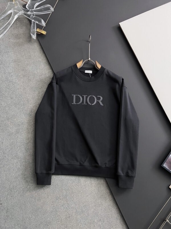 CD Crew Neck Jumper - Black