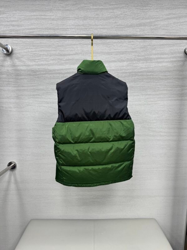 GCCI Padded Logo Gilet – Green